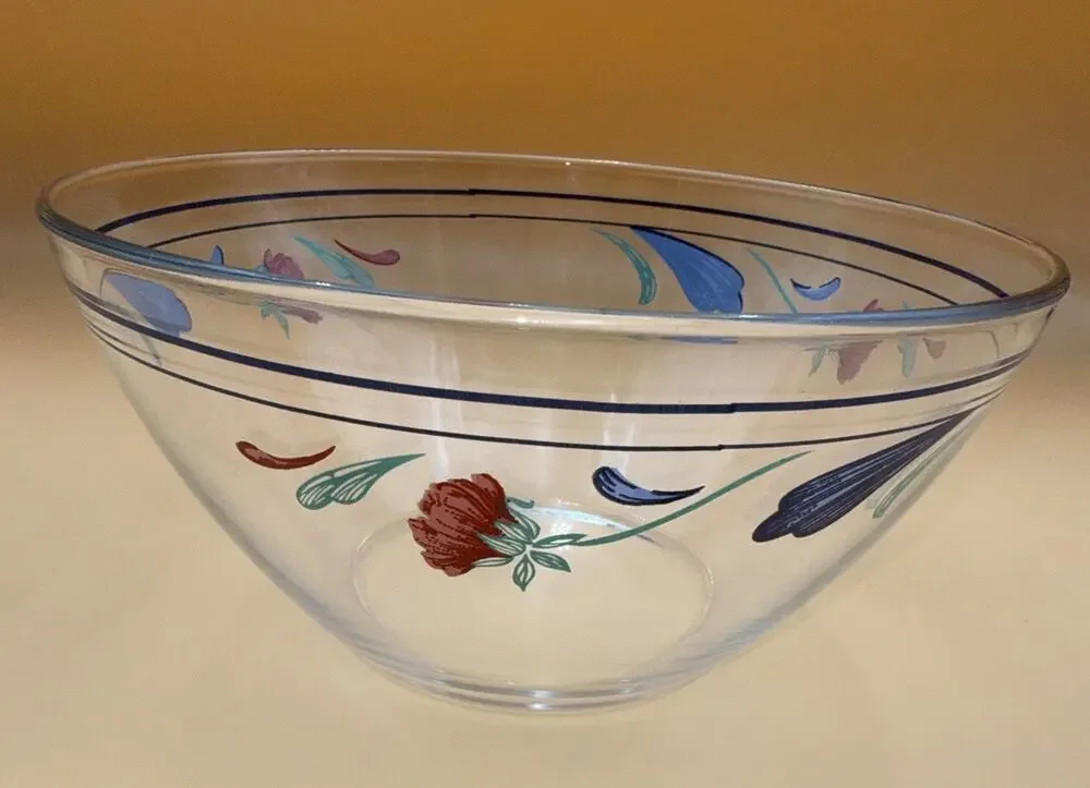 Vintage Lenox Poppies on Blue 9